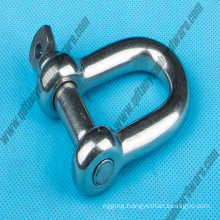 European Type Stainless Steel 316/304 Dee Shackle